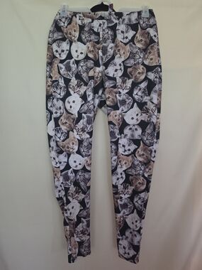 torrid Black & White Cat Print Leggings